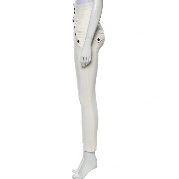 Isabel Marant Marvin High Rise Skinny Jeans - Picture 3 of 6